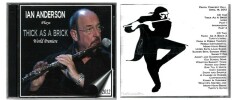 Ian Anderson plays Thick as a Brick, world première 2012. CD collector gravé.. ( CD Rock ) - Ian Anderson - Jethro Tull.