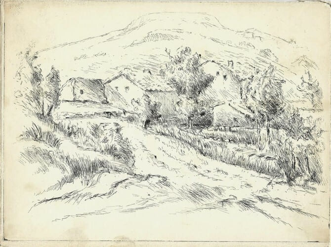 Gravure originale de Juan Sevilla Saez, tir&eacute;e sur arches, avec la plaque originale de zinc. ( Tirage &agrave; 20 exemplaires ).. ( Beaux-Arts ) - Juan ...