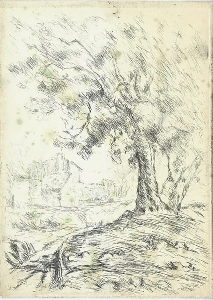 Gravure originale de Juan Sevilla Saez, tir&eacute;e sur arches, avec la plaque originale de cuivre. ( Tirage &agrave; 20 exemplaires ).. ( Beaux-Arts ) - Juan ...