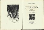 Typhon traduit par André Gide. Eaux-fortes originales de Eugène Corneau. ( Un des 950 exemplaires numérotés sur Vélin pur fil ).. ( Illustrés Modernes ...