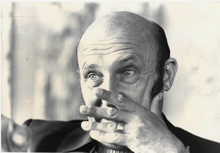 Superbe portrait photographique original de Fr&eacute;d&eacute;ric Dard en tirage argentique.. ( Photographies ) - Fr&eacute;d&eacute;ric Dard.