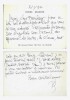 Une longue r&eacute;flexion amoureuse. ( Exemplaire enrichi d'une belle d&eacute;dicace recto/verso de Pierre Seghers sur carte de visite ).. ( Surr&eacute;alisme ) - Paul ...