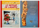 Gaston, tome 22 : Le Retour de Lagaffe. ( Tirage luxe, grand format, avec dossier inédits et l'album en version couleurs et noir et blanc ).. ( Bandes ...