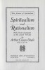 Spiritualism and Rationalism. With a Drastic Examination of Mr. Joseph M'Cabe by Arthur Conan Doyle. M.D., LL.D. Erc. Afterword by Michael W. Homer. ( ...