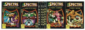 Intégrale Spectre n° 1 à 4. La Guerre qui ébranla l'Univers - Le Fantôme de la Chance - Le Traître Cosmique - L'Homme Eponge. ( BD Arédit en petit ...