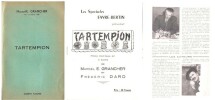 Tartempion + programme de la pièce de théâtre éponyme de 1953.. ( Théâtre ) - Frédéric Dard - Marcel E.Grancher.