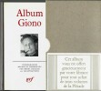 Album Jean Giono.. ( La Pléiade - Albums Pléiade ) - Henri Godard - Jean Giono.