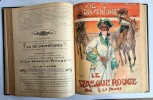 Reliure avec l'intégrale de la collection " La Vie d'Aventures " n° 1 à 18 : Enterrée vivante - Le secret du Glacier - Rocabol le Bandit - Se ...