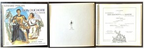 Disque 33 Tours : Don Quichotte de la Manche. . ( Livre-Disque ) - Gérard Philippe - Jacques Fabbri - Maurice Tapiero.