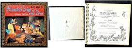 Disque 33 Tours : Blanche Neige d'après le film de Walt Disney, raconté par Dany Robin. . ( Livre-Disque - Walt Disney Productions ) - Dany Robin.