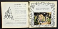 Disque 33 Tours : Blanche Neige d'après le film de Walt Disney, raconté par Dany Robin. . ( Livre-Disque - Walt Disney Productions ) - Dany Robin.
