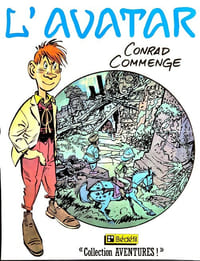 Magnifique affichette publicitaire illustrée par Didier Conrad, éditée pour la sortie de la B.D " L'Avatar ".