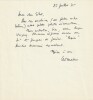 Mort aux femmes nues !. ( Exemplaire enrichi d'une lettre manuscrite signée de Léo Malet adressé à Alfred Eibel et d'une autre missive de Léo Malet, ...