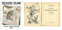 Treasure Island. ( Collection "  Tales from England ". 3rd degree, n°7. Abridged and simplified by Ch. Ewards. Illustrated by G.W. Irwin ). . ...