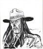 Superbe dessin original signé de Frank Tacito ( Dead Hunter ).. ( Bandes Dessinées ) - Frank Tacito.