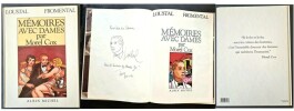 Mémoires avec Dames. ( Avec superbe dessin original, signé, de Loustal à Jean-Luc Salmon ).. ( Dessins Originaux - Bandes Dessinées ) - Jacques de ...