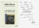 L'Homme est un Accident. Entretien avec Adrien Rivierre. ( Avec belle dédicace de Adrien Rivierre ). . ( Bandes Dessinées ) - Enki Bilal - Adrien ...