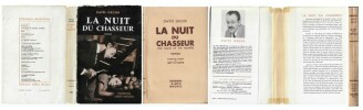 La Nuit du Chasseur. ( Service de presse, avec superbe jaquette photographique ).. ( Littérature adaptée au Cinéma ) - Davis Grubb.