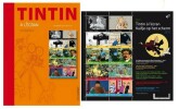 Tintin à l'Ecran. ( Tirage numéroté à 5000 exemplaires + bloc-feuillet de 10 timbres avec cachet du 1er jour ).. ( Bandes Dessinées et Philatélie ) - ...
