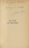 Je suis un Monstre. ( Service de presse, dédicacé à Jacques Brenner ). Jean Meckert.