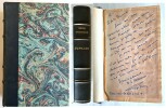 Papillon suivi de Papillon ou la littérature orale. ( Exemplaire unique avec dédicace pleine page et lettre manuscrite de Henri Charrière, ainsi que ...