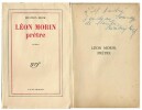 Léon Morin prêtre. ( Avec cordiale dédicace autographe de Béatrix Beck et coupure de presse relative à l'attribution du prix Goncourt à ce roman en ...