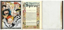 Spirou Almanach 1944. Spirou Ami partout toujours.. ( Bandes Dessinées - Spirou ) - Joseph Gillain dit Jijé- Fernand Dineur - Fred Harman - Jean Doisy ...