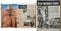 Ciné Revue. Télé Programmes n° 49 " Spécial " du 6 décembre 1973 : Brigitte Bardot - James Bond 007 ( Vivre et laisser mourir ) - Jean Gabin - John ...
