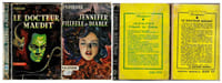 Lot de 2 premiers titres de la Collection " Frayeurs " : Le Docteur Maudit. ( Sept pas vers Satan ) + Jennifer, Filleule du Diable.