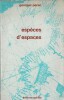 Esp&egrave;ces d'espaces. ( Premier tirage &agrave; 4200 exemplaires ).. Georges Perec.