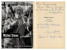 Michel Simon par Freddy Buache. Un acteur et ses personnages. ( Avec d&eacute;dicace de Michel Simon et Freddy Buache ).. ( Cin&eacute;ma ) - Michel Simon - Freddy ...