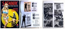 Satanik, Photohistoires pour adultes n&deg; 5 : Justice Mortelle. ( Exemplaire collector, en micro-tirage, cr&eacute;&eacute;e par un amateur en grand format et en ...