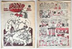 Zinc n&deg; 9, Journal de bandes dessin&eacute;es, tr&egrave;s beau, pas cher, de septembre 1972.. ( Bandes Dessin&eacute;es " Underground " ) - Pierre Guitton - Christiane ...