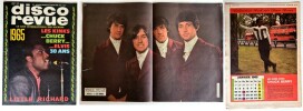 Disco-Revue, Le Lien Internationale des Rockers, n&deg; 5 du 11 janvier 1965. ( Complet du poster des Kinks ).. ( Rock ) - Collectif - Little Richard - ...