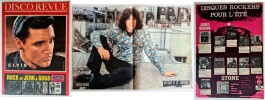 Disco-Revue, Le Lien Internationale des Rockers, n&deg; 15 d'octobre 1966. ( Complet du poster de Antoine ).. ( Rock ) - Collectif - Antoine - James Dean ...