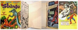 Strange n&deg; 98. ( Complet du Poster ).. ( Bandes Dessin&eacute;es en Petits Formats ) -  Stan Lee - Chris Claremont - Bill Mantlo - Syd Shor&egrave;s - Georges Tuska ...