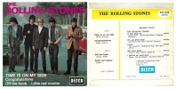 Rare 45 tours. The Rolling Stones : Time Is On My Side - Congratulations - Off The Hook - Little Red Rooster.. ( Disques - Rock ) - The Rolling ...