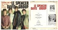 Rare 45 tours. Le Spencer Davis Group : Somebody Help Me - Sittin' And Thinkin' - Dimples - This Hammer.. ( Disques - Rock ) - Le Spencer Davis Group. ...