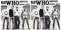 Rare 45 tours. The Who : Substitute - Instant Party.. ( Disques - Rock ) - The Who.