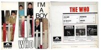 Rare 45 tours. The Who : I'm A Boy - In The City - Disguises - Circles.. ( Disques - Rock ) - The Who.