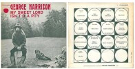 Rare 45 tours George Harrison : My Sweet Lord - Isn't It A Pity.. ( Disques - Rock - The Beatles ) - George Harrison.