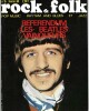 Mensuel Rock & Folk, num&eacute;ro 15 de f&eacute;vrier 1968 : R&eacute;f&eacute;rendum Les Beatles Vainqueurs - Golf Drouot - Les Cream - France Gall - Richie Valens - Les Bee ...