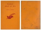Hercule Poirot joue le jeu.. ( Litt&eacute;rature adapt&eacute;e au Cin&eacute;ma - Collection Le Masque Policier ) - Agatha Christie.