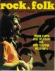Mensuel Rock & Folk, num&eacute;ro 42 de juillet 1970 : Frank Zappa - Jos&eacute; Feliciano - Eric Clapton - Goa - Westpop 3.. ( Revue Rock & Folk ) - Frank Zappa - ...
