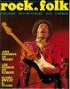 Mensuel Rock & Folk, num&eacute;ro 45 de octobre ao&ucirc;t 1970 : Jimi Hendrix - Les Stones - Blood, Sweat & Tears - Ile de Wight.. ( Revue Rock & Folk ) - Jimi ...