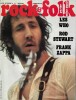 Mensuel Rock & Folk, num&eacute;ro 69 de octobre 1972 complet du poster Rock & Folk Galerie n&deg; 7 avec Miles Davis + Rod Stewart -  Frank Zappa - Les Who - ...