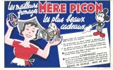 Buvard Mickey ( Walt Disney ) pour les fromages " La M&egrave;re Picon ".. ( Bandes Dessin&eacute;es Objets Para-BD ) - Walt Disney - Mickey.