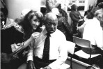 Lot de deux superbes photographies de Count Basie par Jean-Pierre Leloir, dont une d&eacute;dicac&eacute;e par le jazzman.. ( Photographies - Musique - Jazz ) - ...