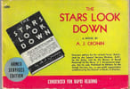 The Stars Look Down. ( New York Armed Services Edition Collection n&deg; 1054 ).. ( Litt&eacute;rature en Anglais - Armed Services Edition ) - A.J. Cronin.