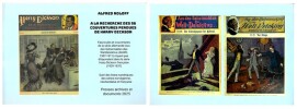 Alfred Roloff. A la recherche des 56 couvertures perdues de Harry Dickson. ( Micro-tirage hors commerce ).. ( Bibliographie - Harry Dickson - Raymond ...